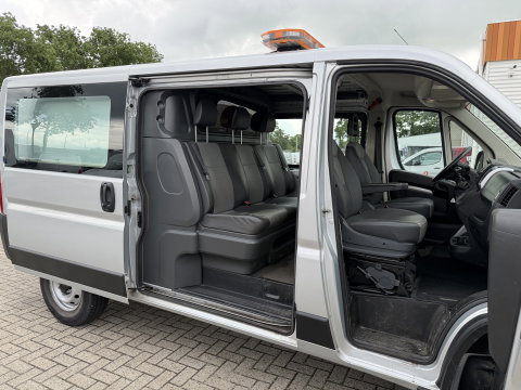 Fiat Ducato Maxi 35H 2.3 MultiJet 140pk L2H1 DC 5 persoons / vaste prijs rijklaar € 20.950 ex btw / cruise en climate control / trekhaak 3000 kg / achteruit rijcamera / euro 6 / bpm vrij