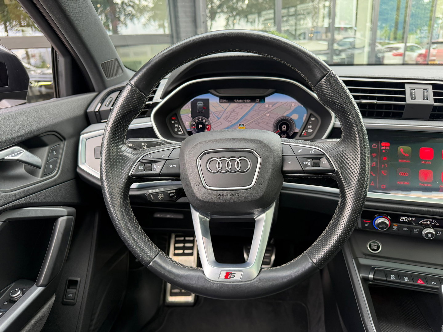 Audi Q3 35 TFSI S-Line Pano|Keyless|Virtual-cockpit|Leder|Carplay|Camera
