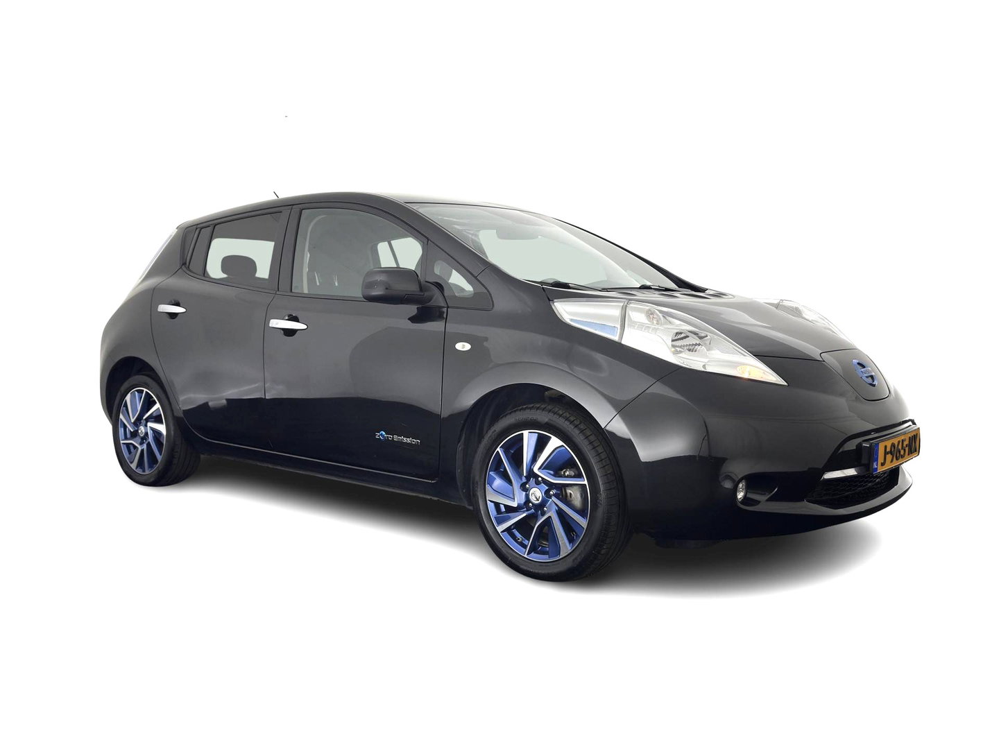 Nissan Leaf Tekna 24 kWh (Incl-Battery){Soh-75%} Aut. *HEATPUMP | VELOURS | DIGI-COCKPIT | CRUISE | NAVI-FULLMAP | HEATED-COMFORTSEATS | PDC | ECC | PRIVACY-GLASS | CAMERA | 17"ALU*