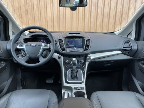 Ford C-MAX 2.0 Plug-in Hybrid Titanium Plus | Leder | Camera | Panoramadak | Stoelverwarming | Elektrische Achterklep | Keyless Go / Keyless Entry | DAB+ | Parkeersensoren | Navigatie |