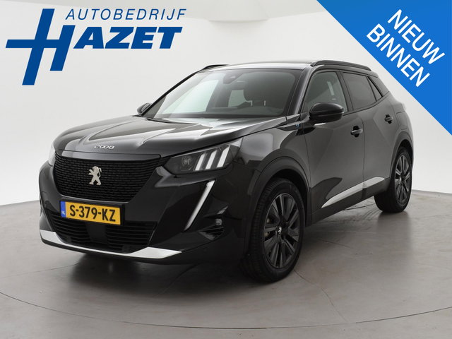 Peugeot e-2008 - EV GT 50 kWh 3-FASE + ADAPTIVE CRUISE | PANORAMA | STOELVERW. | 18 INCH | 92% SOH | LEDER/ALCANTARA
