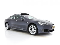 Tesla Model S - 235 Kw Base [ 3-Fase-17kW ] {SoH-87%} (INCL-BTW) *PANO | AUTO-PILOT | KEYLESS | FULL-LED | 1/2-LEATHER | NAVI-FULLMAP | SURROUND-VIEW | APP-CONNECT | LANE-ASSIST | DIGI-COCKPIT | DAB | SPORT-SEATS | 19"ALU