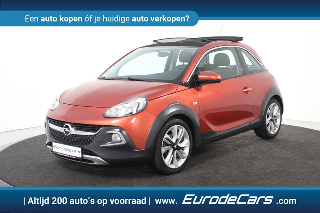 Opel ADAM - 1.0 Rocks OpenAir *Leer*Stuurwiel verwarmd*