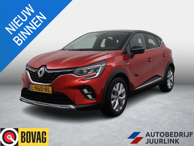 Renault Captur - 1.6T 160PK AUTOMAAT Plug-in Hybride Intens Trekhaak/4S.Banden/Camera/Nav/Ecc/Led/CarPlay/H.Leder