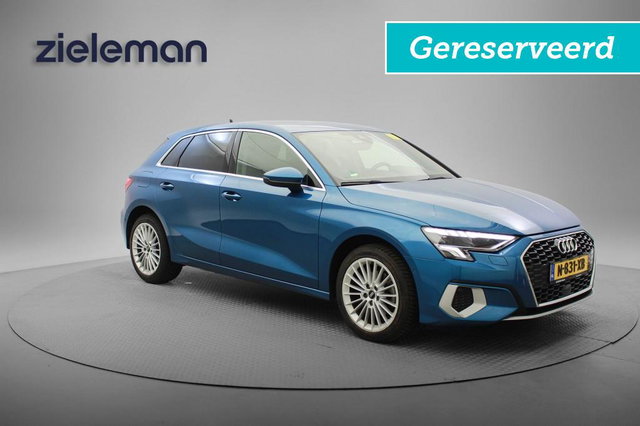 Audi A3 - Sportback 30 TFSI Advanced edition Automaat - Carplay, Digitaal Cockpit, Cruise, Camera, GERESERVEERD!!!