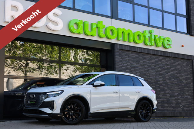 Audi Q4 e-tron - 40 S edition 77 kWh | BTW | SOH 91% | ACC | STOELVERWARMING | CAMERA | TREKHAAK |