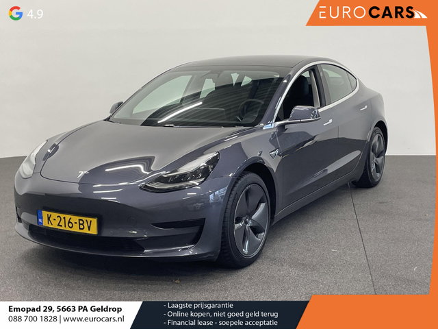 Tesla Model 3 - Standard RWD Plus 60 kWh SOH 93% Airco ECC Navigatie Parkeersensoren Camera Adaptive Cruise Leder Panoramadak