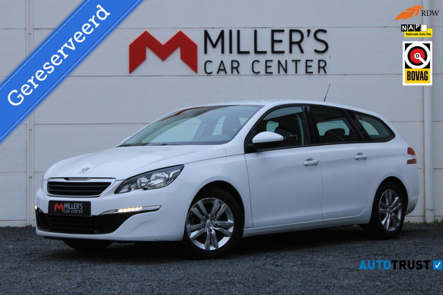 Peugeot 308 - SW 1.6 BlueHDI DISTR VV TREKHAAK PDC NAVI ORG NL
