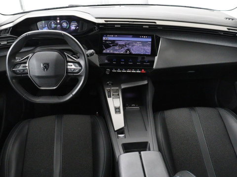 Peugeot 308 1.6 HYbrid 180 Allure Pack Business | SOH 93,8% | Trekhaak | Adaptive cruise | Half leder | Camera | Carplay | Navigatie | Keyless | Full LED | Parkeerhulp | Climate control | PHEV | Plug In