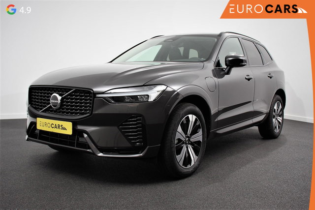 Volvo XC60 - 2.0 T6 Plug-in hybrid AWD Plus Dark Automaat Leder Navigatie Google Harman Kardon Panorama dak Lichtmetalen Velgen 19" Dab Stoelverwarming Camera Led