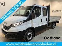 Iveco Daily - 35S16 2.3 375 DC 7 pers. Open Laadbak / Euro 6 / Trekhaak 3.500 KG / Airco / Cruise Control / 32.300 KM !!