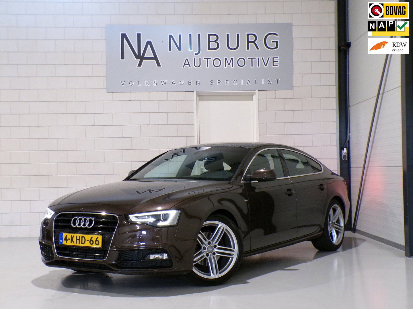 Audi A5 Sportback 1.8 TFSI S Edition "Origineel NL!" 1e eigenaar! 2x S-Line Stoelverwarming Xenon-LED Navigatie Bluetooth Garantie