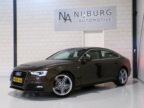Audi A5 Sportback 1.8 TFSI S Edition "Origineel NL!" 1e eigenaar! 2x S-Line Stoelverwarming Xenon-LED Navigatie Bluetooth Garantie