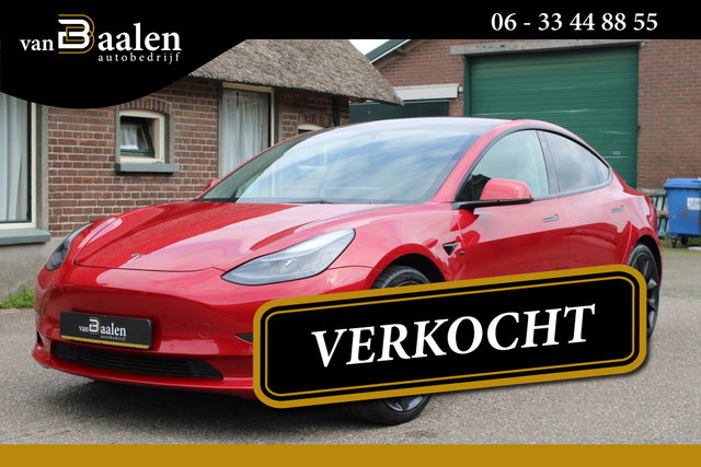 Tesla Model 3 - Long Range AWD 75 kWh **VERKOCHT!!**