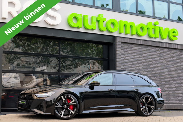 Audi RS6 - Avant RS 6 TFSI quattro | DYNAMIC PLUS | KERAMISCH | CARBON | HUD | B&O | KOELING | NIGHTVISION | 4WIELSTURING |