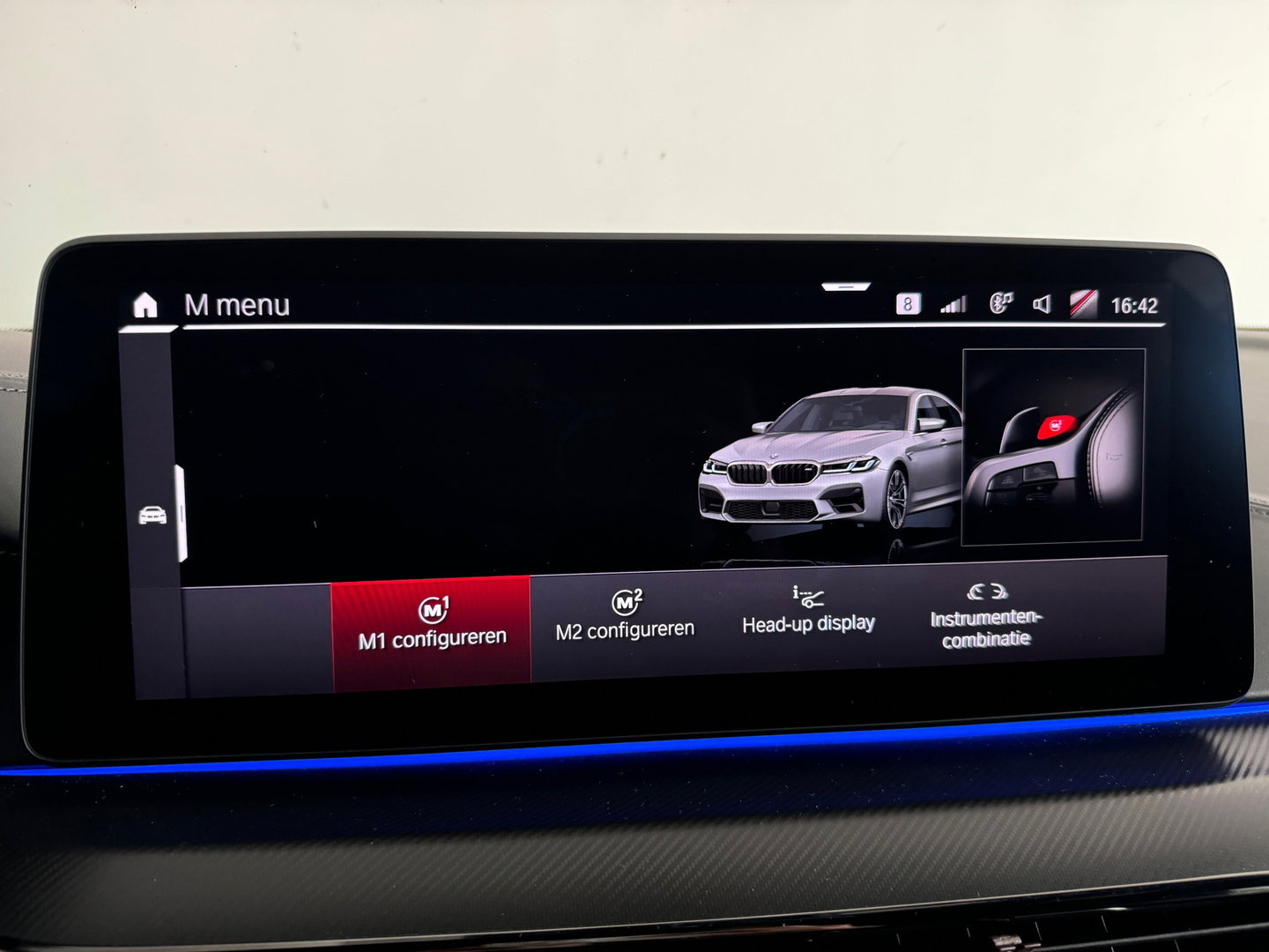 BMW 5 Serie M5 Competition Keramisch|Carbon|HuD|B&W|Frozen