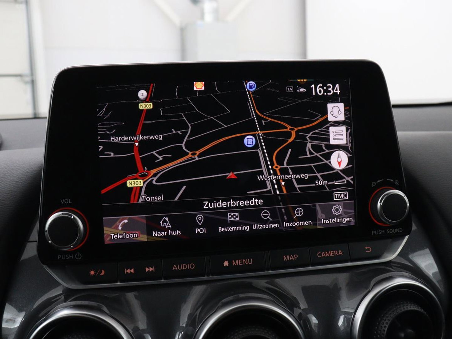 Nissan Juke 1.6 Hybrid Tekna | 360 Camera | Adaptive cruise | Carplay | Navigatie | Half leder | Full LED | Keyless | Climate control | Parkeerhulp | DAB | Bluetooth