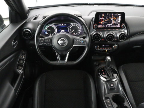 Nissan Juke 1.6 Hybrid Tekna | 360 Camera | Adaptive cruise | Carplay | Navigatie | Half leder | Full LED | Keyless | Climate control | Parkeerhulp | DAB | Bluetooth