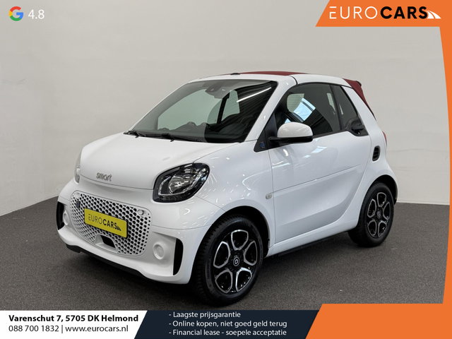 smart Fortwo - Cabrio EQ Comfort 18 kWh Automaat Navigatie Apple Carplay Android Auto Parkeersensoren Achter Climate Control Elektrisch Cabriodak DAB+