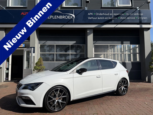 SEAT Leon - 2.0 TSI CUPRA Ultimate Edition 290PK KANON SCHUIFDAK,20INCH,CAMERA,NAVI,CRUISE,VIRTUAL