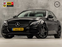 Mercedes-Benz C-Klasse - 200 Sport 184Pk Automaat (GROOT NAVI, DIAMOND GRILL, LEDER, STOELVERWARMING, ELEK SPORTSTOELEN, LED KOPLAMPEN, NIEUWE APK, NIEUWSTAAT)