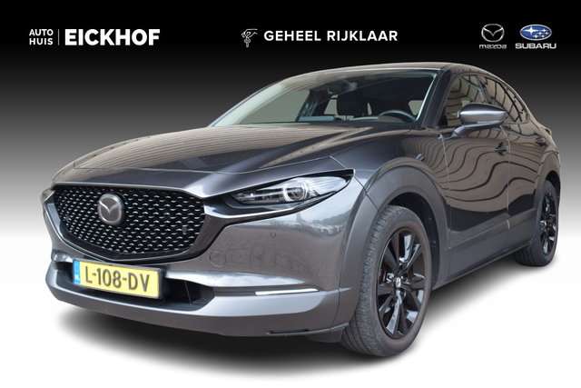 Mazda CX-30 - 2.0 e-SkyActiv-X M Hybrid Luxury - 1e Eigenaar - Dealer Onderhouden - Trekhaak - Black Edition
