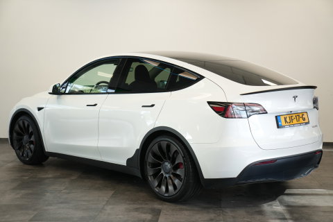 Tesla Model Y Performance AWD 75 kWh SOH 95% ACC Panoramadak HW3 24 Maanden garantie* (Vraag naar de voorwaarden)