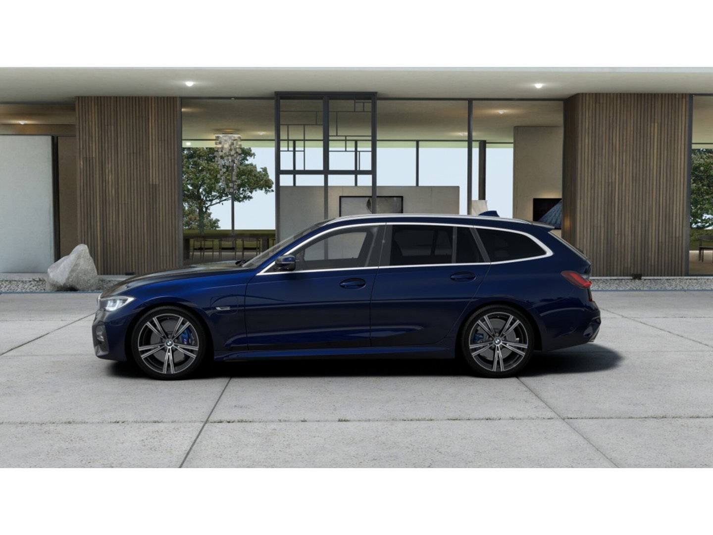 BMW 3 Serie touring 330e 292PK M-sport Individual / Laser / 360° / Pano / ACC / Meri