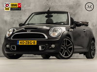 MINI Cooper S Cabrio - 1.6 184Pk Automaat (NAVIGATIE, CLIMATE, XENON, STOELVERWARMING, SPORTSTOELEN, CRUISE, PARKEERSENSOREN, NIEUWSTAAT)