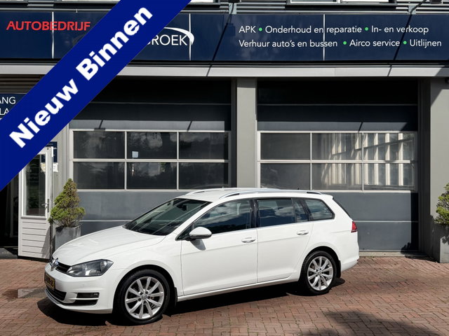 Volkswagen Golf - Variant 1.4 TSI Highline Bj 2015 Navi,Clima,Automaat,17Inch Volle auto vakantie klaar !!