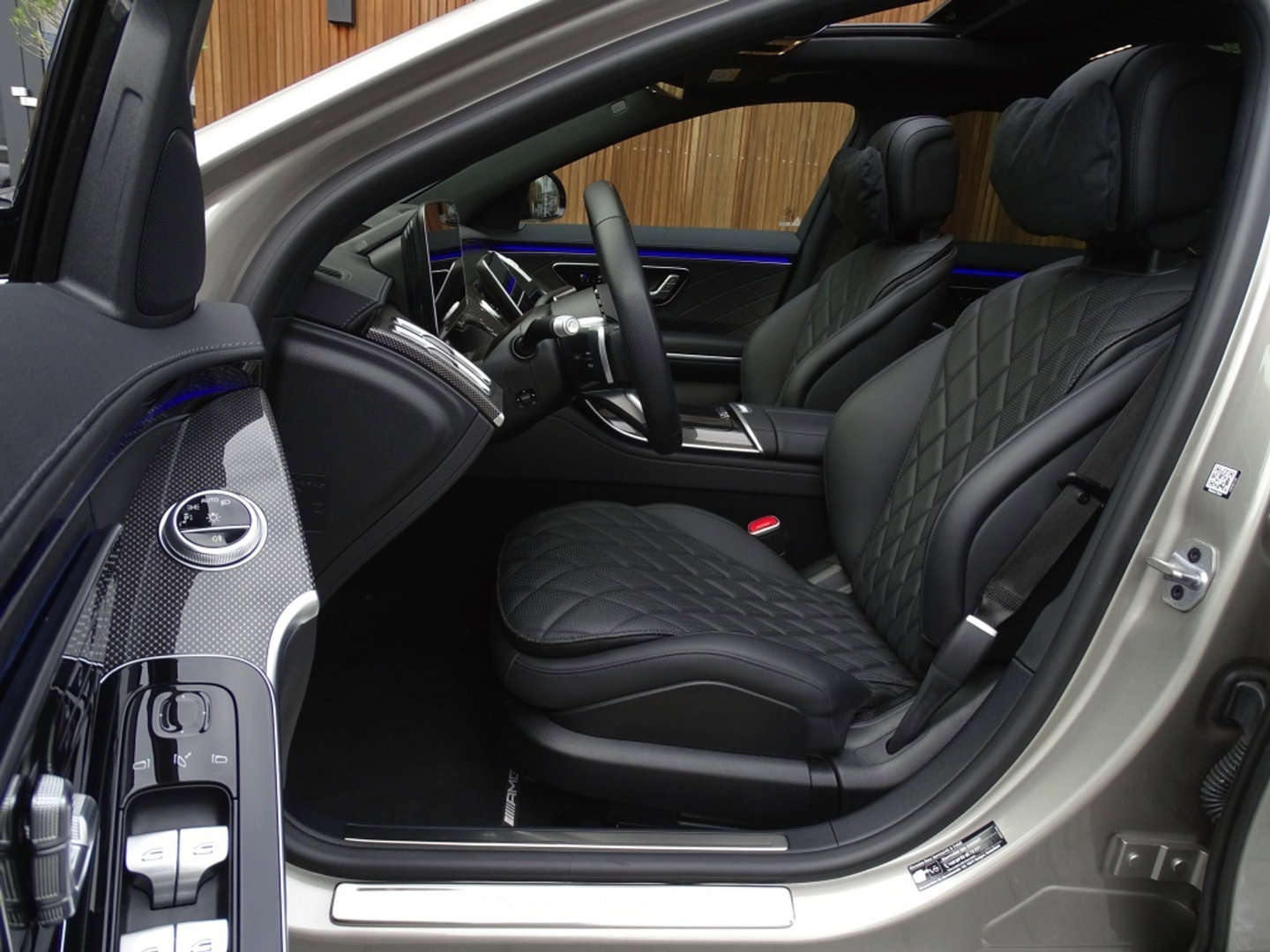 Mercedes-Benz S-Klasse 580 e 4M 510PK Lang AMG Designo / Burmester / carbon / VIP
