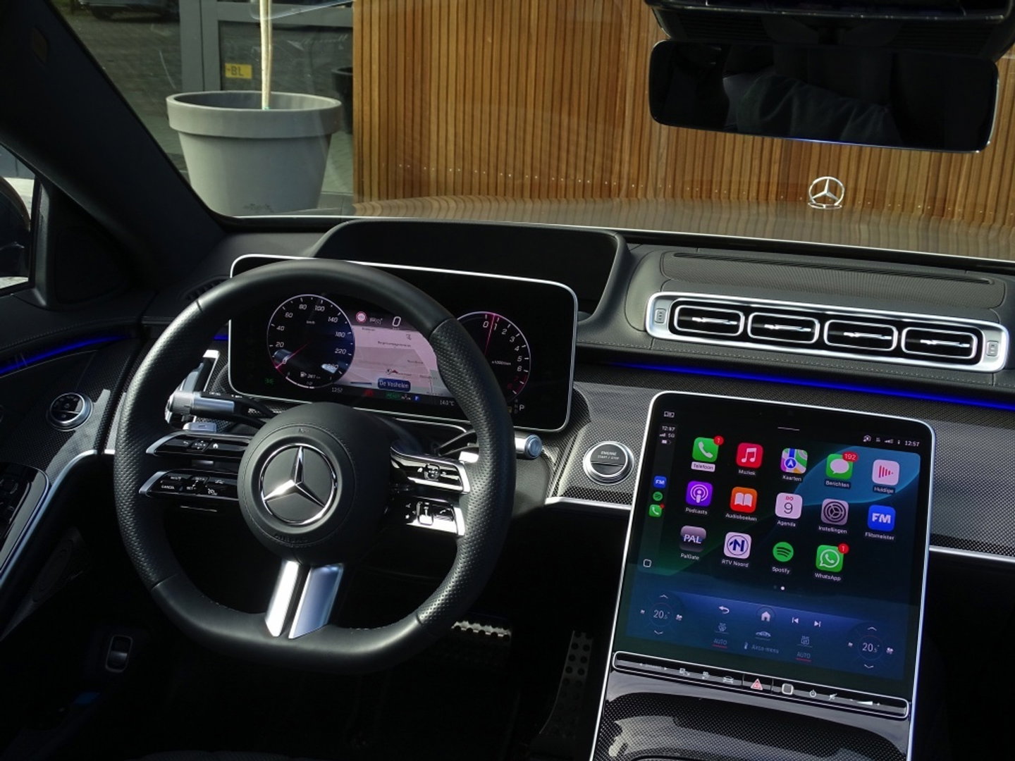 Mercedes-Benz S-Klasse 580 e 4M 510PK Lang AMG Designo / Burmester / carbon / VIP