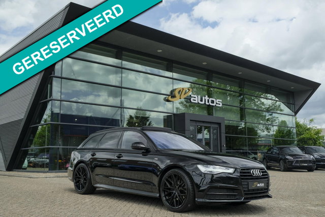 Audi A6 - Avant 1.8 TFSI 190pk S-Line Panoramadak Black edition Trekhaak Sportstoelen 20" LMV