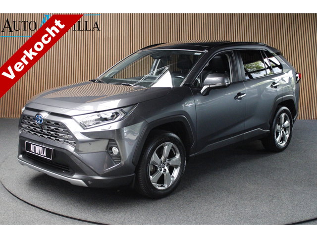 Toyota RAV4 - 2.5 Hybrid AWD Leer Navi Pano JBL sound Trekhaak Stoelverwarming voor en achter Camera PDC Stoelventilatie LM velgen