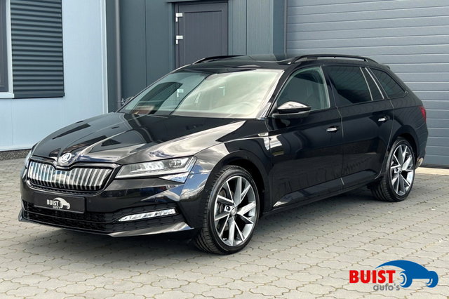 Škoda Superb - Combi 1.4 TSI iV Sportline Business PANO 19" STANDKACHEL EL. STOELEN VOL!