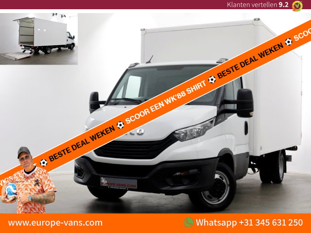 Iveco Daily - 35C16 160pk XXL Bakwagen met laadklep L449/B215 11-2023