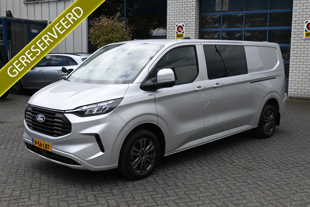Ford Transit Custom - 300L Limited 2.0 TDCI L2 DC 3000 KG inklapbare trekhaak, LED, Adaptive cruise control