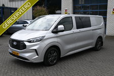 Ford Transit Custom - 300L Limited 2.0 TDCI L2 DC 3000 KG inklapbare trekhaak, LED, Adaptive cruise control