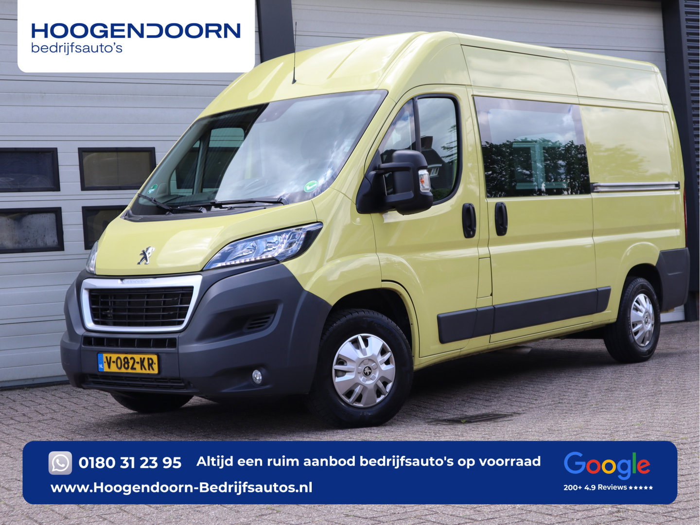 Peugeot Boxer 2.0 BlueHDI 131pk Euro 6 - L2H2 - Schuifdr. L+R - Airco - Cruise - Camera