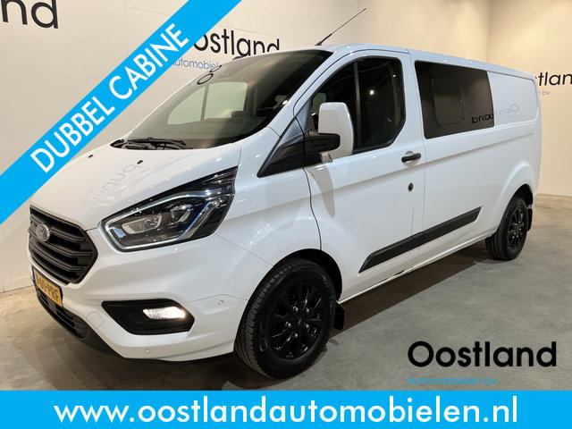 Ford Transit Custom - 2.0 TDCI L2H1 170 PK DC Dubbel Cabine / Euro 6 / Airco / Cruise Control / CarPlay / Camera / Navigatie / Trekhaak / LMV
