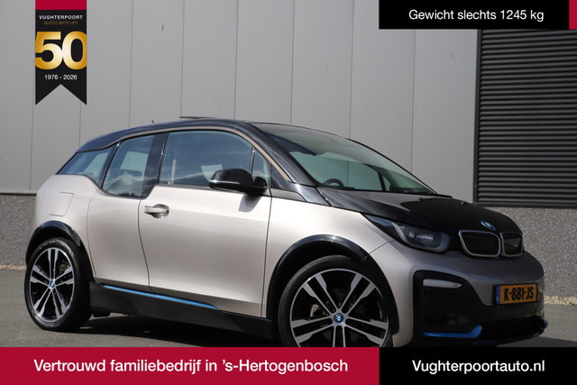 BMW i3 - S 184pk Executive 120Ah 42 kWh/Lodge/*Kaschmir silver*/Sunroof/Carplay/W-pomp/Camera/3-fase