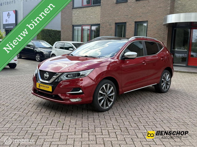 Nissan QASHQAI - 1.3 DIG-T Tekna + Panodak Leer Navi 360 Camera Radar Cruise Control