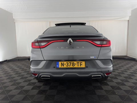 Renault Arkana 1.6 E-Tech RS-Line Hybrid 145 (INCL-BTW) Aut. *PANO | LEATHER | FULL-LED | BLINDSPOT | CAMERA | HEATED-SPORTSEATS | KEYLESS | AMBIENTLIGHT | DIGI-COCKPIT | PRIVACY-GLASS | NAVI-FULLMAP | ECC | ADAPTIVE-CRUISE | PDC | 18"