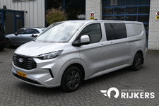 Ford Transit Custom - 300L Limited 2.0 TDCI L2 DC 3000 KG inklapbare trekhaak, LED, Adaptive cruise control