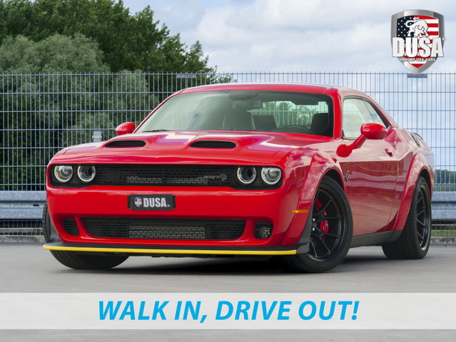 Dodge Challenger - | Hellcat | Red eye | 6.2L Supercharged V8 | SRT 958 Nm | Brembo High-Performance | SRT Drive Modes Nieuw binnen!