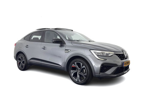 Renault Arkana 1.6 E-Tech RS-Line Hybrid 145 (INCL-BTW) Aut. *PANO | LEATHER | FULL-LED | BLINDSPOT | CAMERA | HEATED-SPORTSEATS | KEYLESS | AMBIENTLIGHT | DIGI-COCKPIT | PRIVACY-GLASS | NAVI-FULLMAP | ECC | ADAPTIVE-CRUISE | PDC | 18"