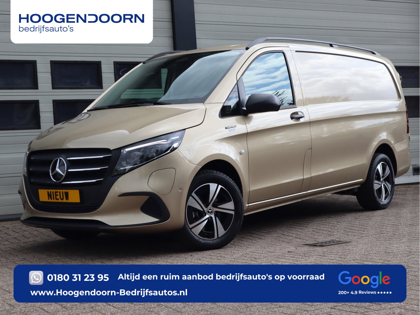 Mercedes-Benz eVito 112 66 kWh SoH 98,9 % L2 Lang PRO - LED - Navi - Snelladen