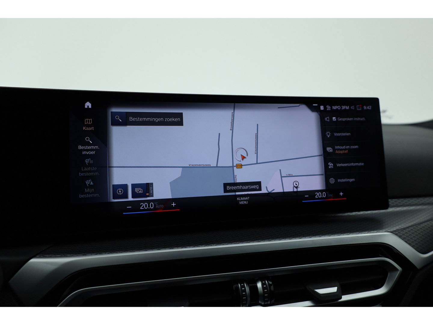 BMW 3 Serie Touring 320e M Sport | SOH 90.7% | Facelift | Shadow Line | Curved display | Adapt. Cruise | Nav + CarPlay | Elek. Klep | Sfeerverlichting | LED | Stoelverw. | PDC