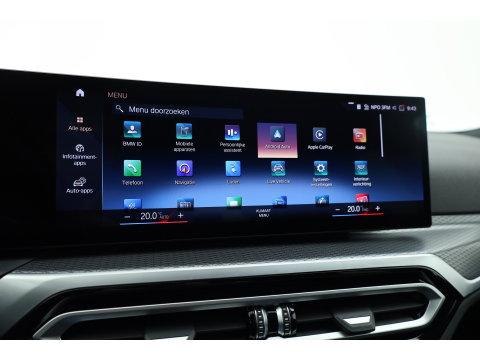BMW 3 Serie Touring 320e M Sport | SOH 90.7% | Facelift | Shadow Line | Curved display | Adapt. Cruise | Nav + CarPlay | Elek. Klep | Sfeerverlichting | LED | Stoelverw. | PDC