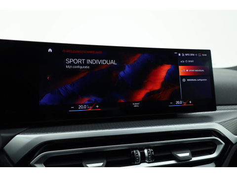 BMW 3 Serie Touring 320e M Sport | SOH 90.7% | Facelift | Shadow Line | Curved display | Adapt. Cruise | Nav + CarPlay | Elek. Klep | Sfeerverlichting | LED | Stoelverw. | PDC
